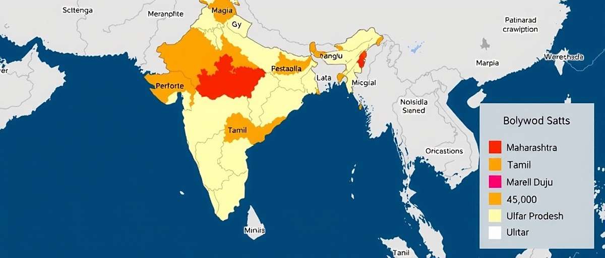 Bollywood Bucks Brigade download distribution map across Indian states with highest concentration in Maharashtra, Tamil Nadu, and Uttar Pradesh